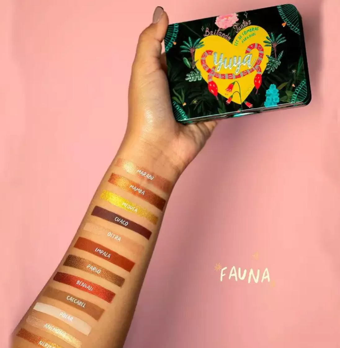 Yuya Set de Sombras y primer Fauna - .