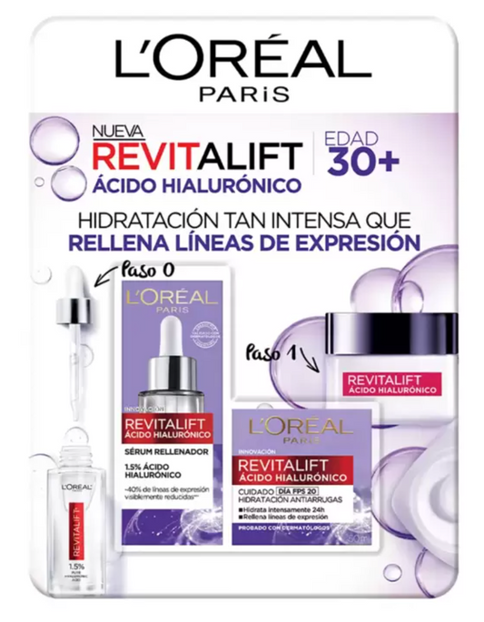 L'Oréal Revitalift Kit de Cuidado Facial 2 piezas - .