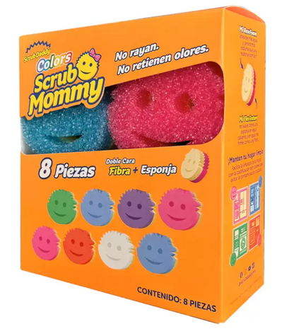 Scrub Mommy Fibras 8 piezas - KOZ