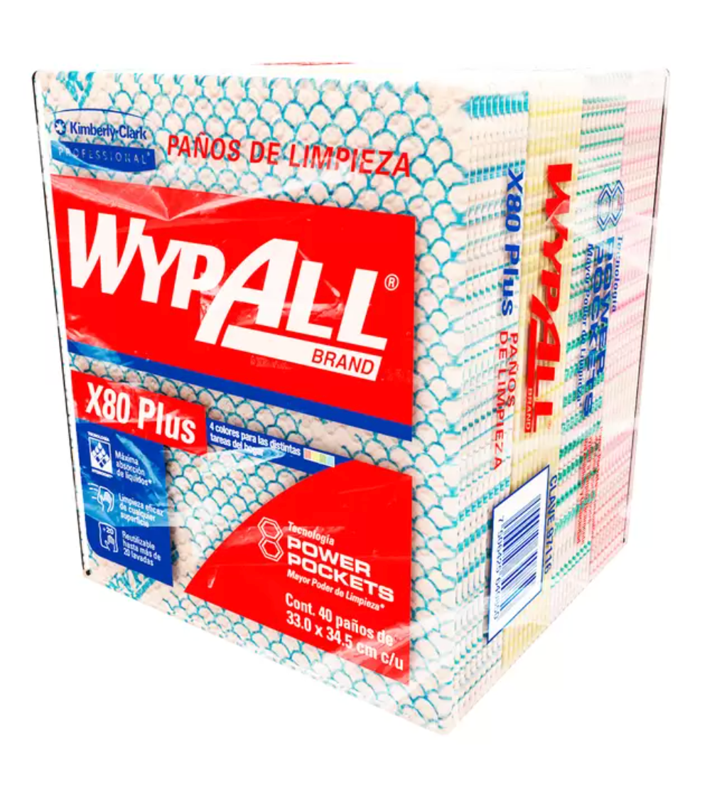 Wypall Paños de Limpieza 40 piezas - KOZ