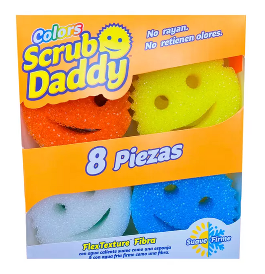 Scrub Daddy Fibras 8 piezas - .