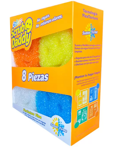 Scrub Daddy Fibras 8 piezas - KOZ