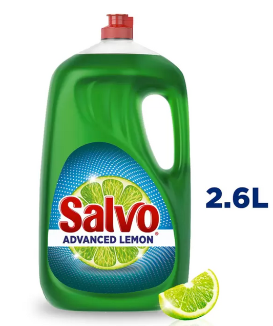 Salvo Advanced Lemon Detergente Líquido para Trastes 2.6 L