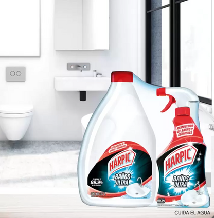 Harpic Líquido Limpiador para Baños Ultra 3.7 L - KOZ