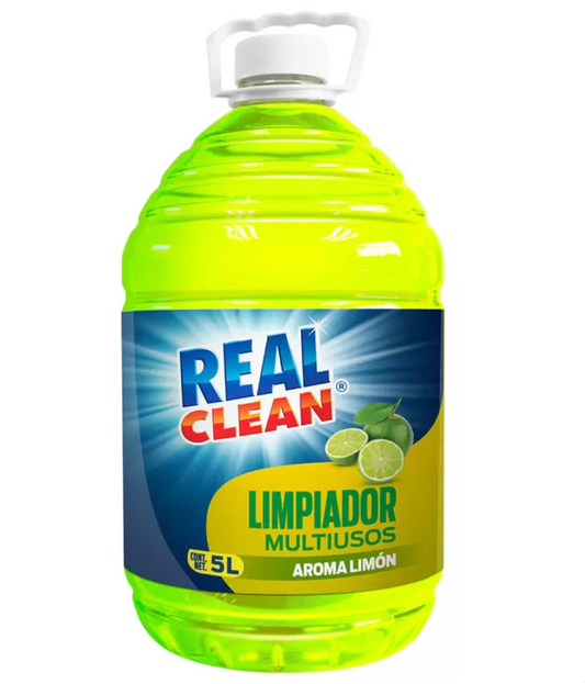 Real Clean Limpiador Multiusos Aroma Limón 5 L - .