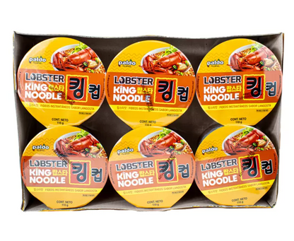 Paldo Ramen Premium Sabor Langosta 6 piezas de 110 gr - .