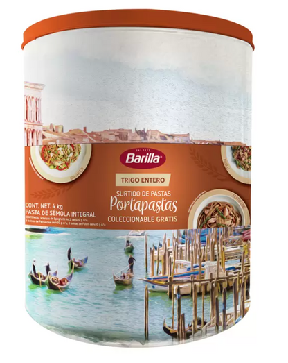 Barilla Surtido de Pastas de Trigo Entero 10 piezas - .