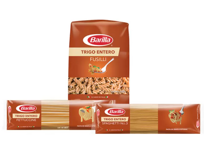 Barilla Surtido de Pastas de Trigo Entero 10 piezas - KOZ
