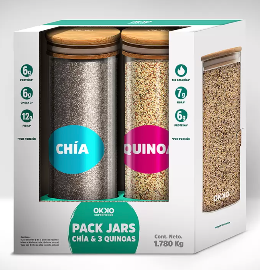 Okko Vitroleros con Chía y Quinoa 1.78 kg - KOZ