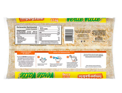 Verde Valle Arroz Impegable 2.5 Kg