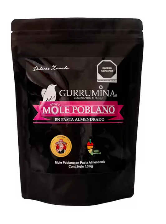 Gurrumina Mole Poblano en Pasta Almendrado 1.3 kg - KOZ
