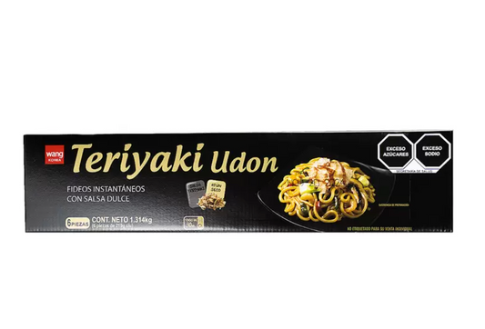 Teriyaki Udon Fideos Instantáneos 6 pzs de 219 grs - KOZ