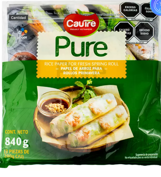 CJ Foods Hojas De Arroz 3 pzs de 280grs - .