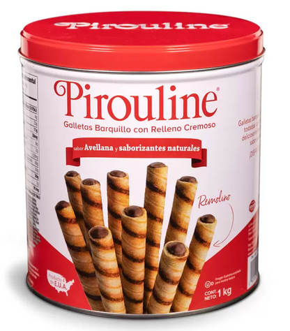 Pirouline Galletas Barquillo Con Relleno Cremoso 1 kg - KOZ
