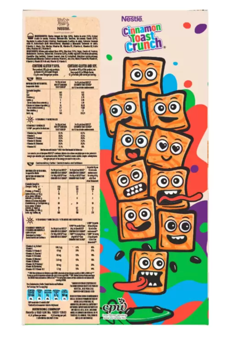 Cinnamon Toast Cereal 1.2 kg - .