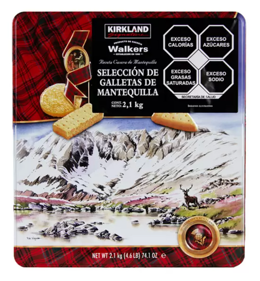 Kirkland Signature Selección de Galletas de Mantequilla 2.1 kg - KOZ