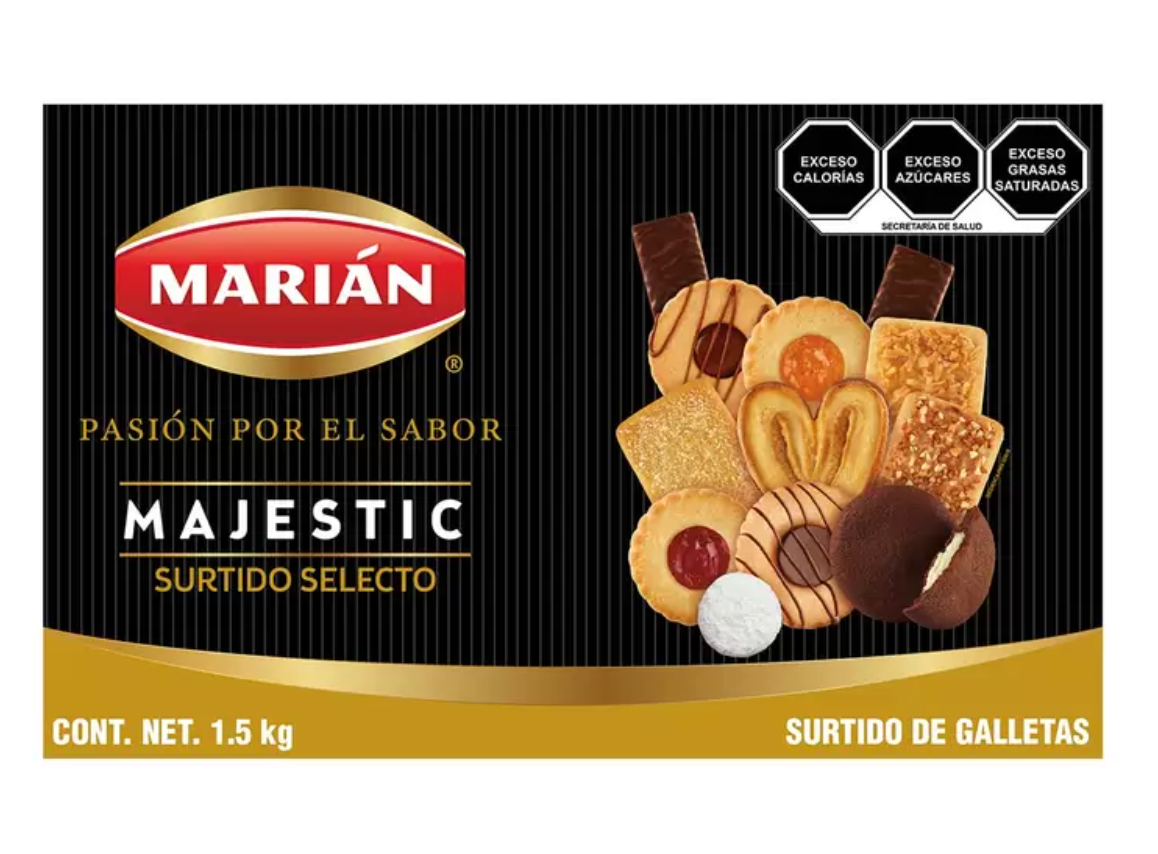 Marián Majestic Surtido Selecto de Galletas 1.5 kg - KOZ