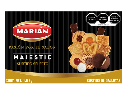 Marián Majestic Surtido Selecto de Galletas 1.5 kg - .