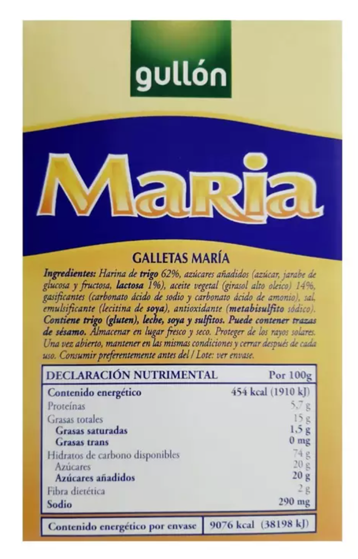Gullón Galletas Marías Doradas 2kg - .
