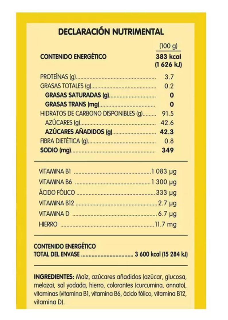 Corn Pops Cereal 940 grs - .