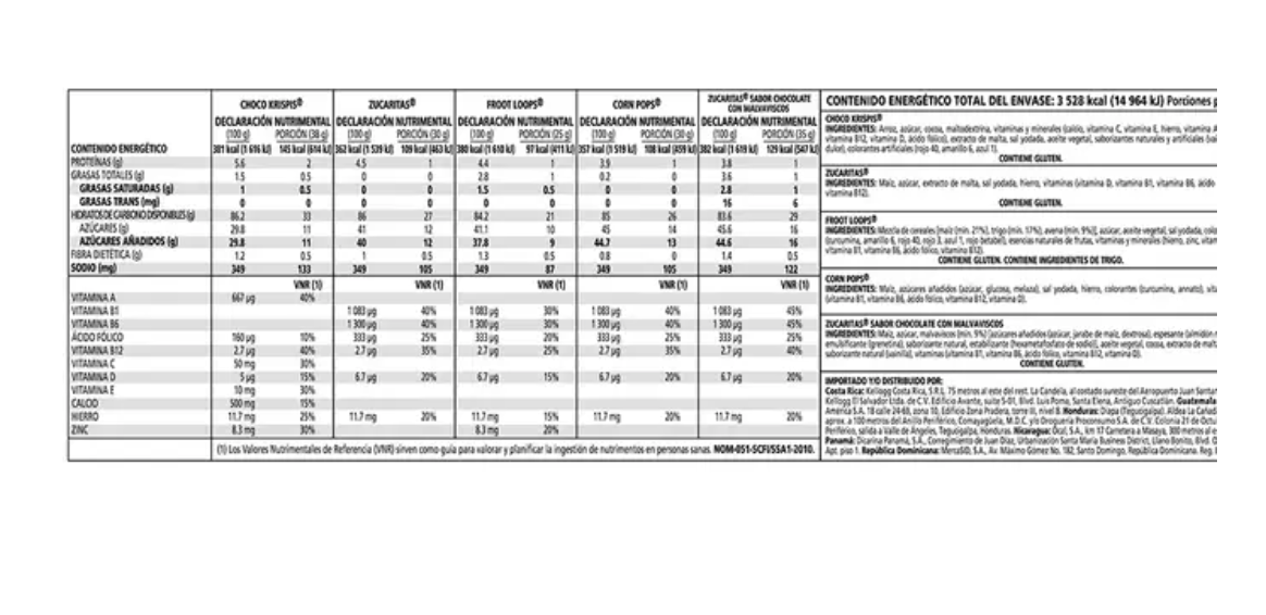 Kellogg's Surtido de Cereales 30 piezas - .