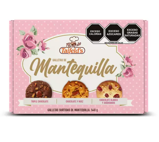 Taifelds Galletas Surtidas de Mantequilla 540 grs - .