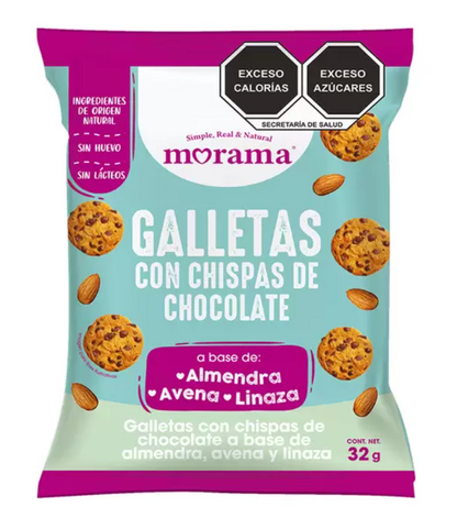 Morama Galletas Chispas Chocolate 384 grs - .