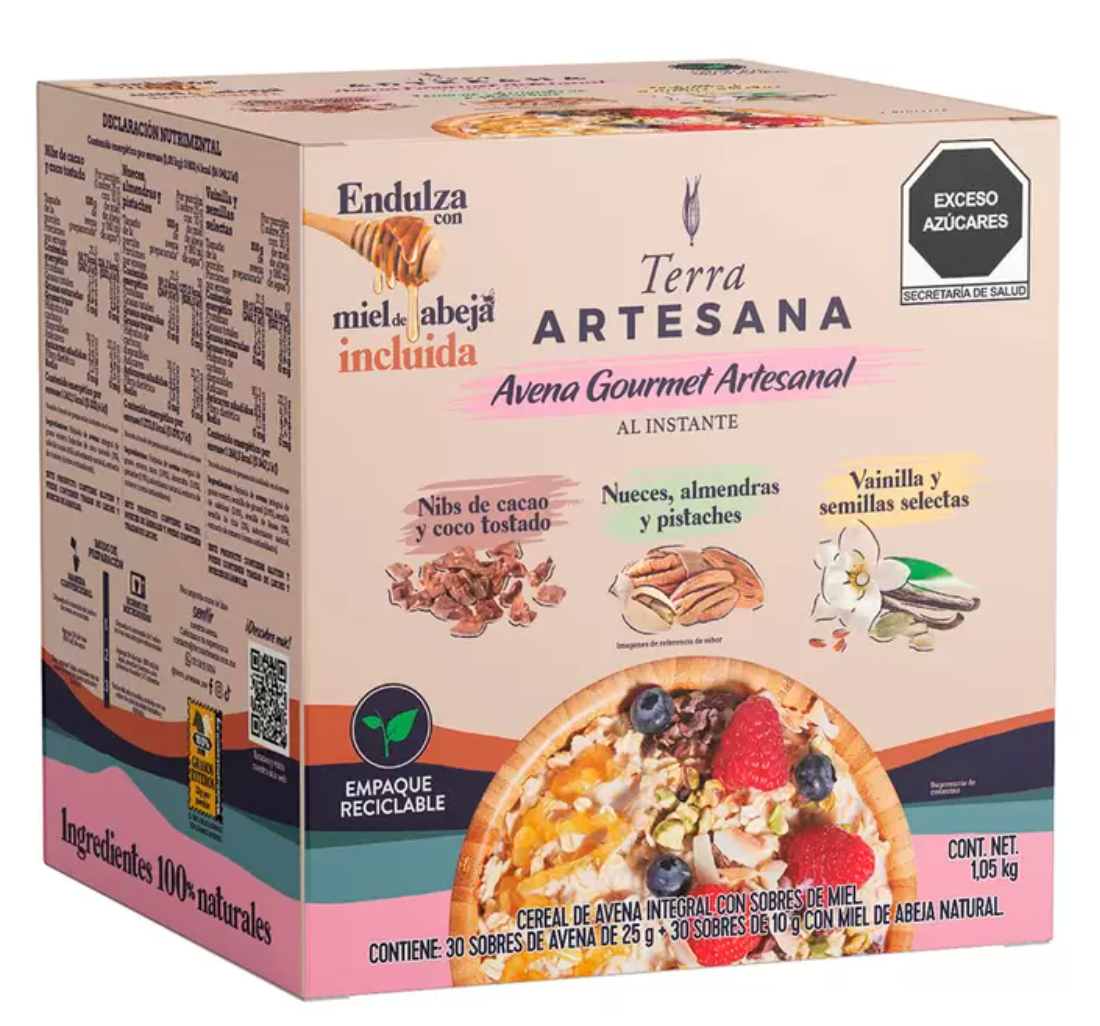 Terra Artesana Avena al Instante 1.05 Kg - .