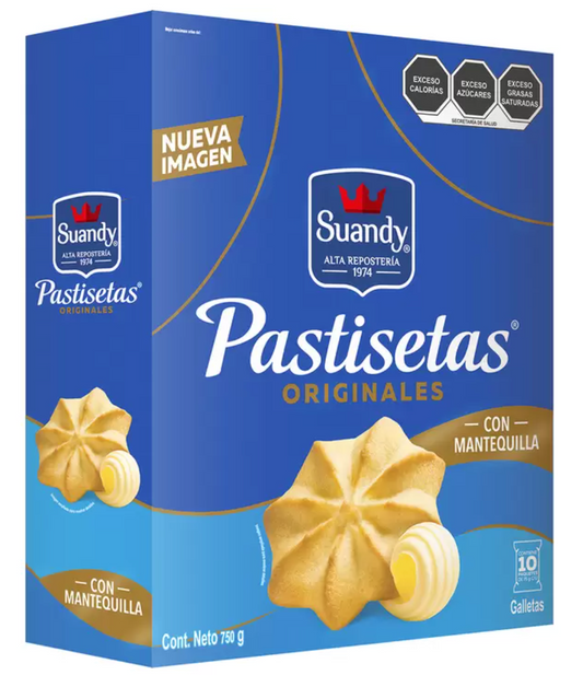 Suandy Galletas Pastisetas 750 grs - .