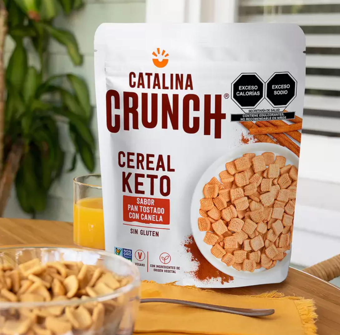 Catalina Crunch Cereal Keto Sabor Pan Tostado con Canela 567 gr - KOZ