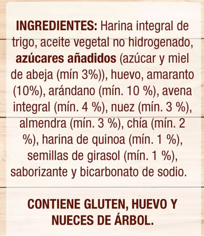 Taifelds Galletas de Trigo con Semillas y Nueces 630 grs - KOZ