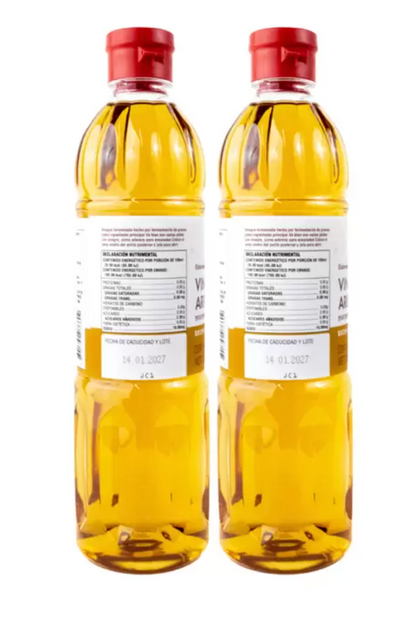 CJ Beksul Vinagre De Arroz Integral 2 piezas de 900 ml - .