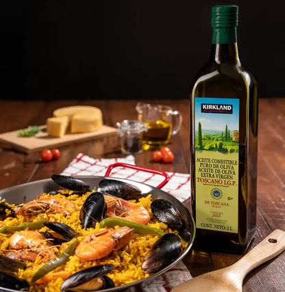 Kirkland Signature Aceite de Oliva Extra Virgen de Toscano 1 L