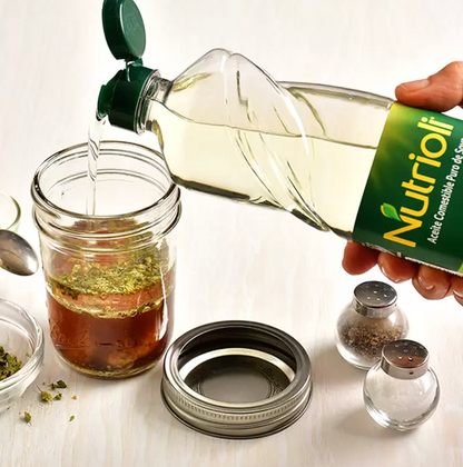 Nutrioli Aceite Comestible Puro de Soya 3 piezas de 946 ml - KOZ