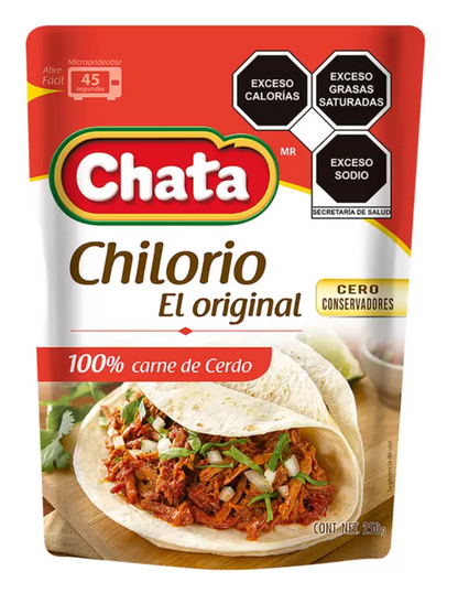 Chata Chilorio de Cerdo 4 sobres de 250 grs - KOZ