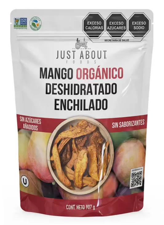 Just About Foods Mango Deshidratado Enchilado 907 gr - KOZ