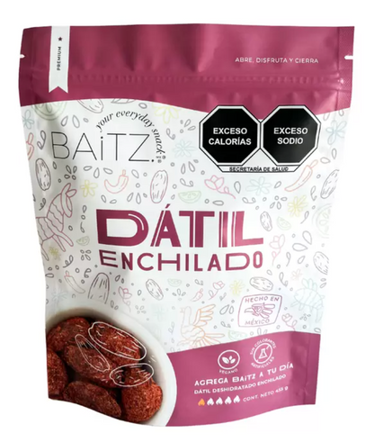 Baitz Dátiles Enchilados 455 grs - KOZ