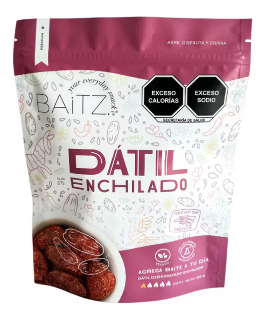 Baitz Dátiles Enchilados 455 grs - .