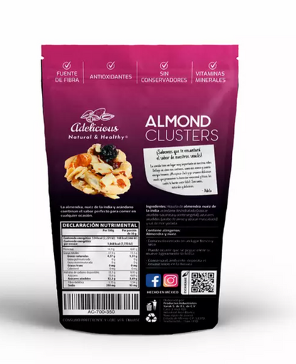 Adelicious Enjambres de Almendra, Nuez de la India y Arándano 350 grs - KOZ