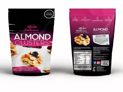 Adelicious Enjambres de Almendra, Nuez de la India y Arándano 350 grs - KOZ