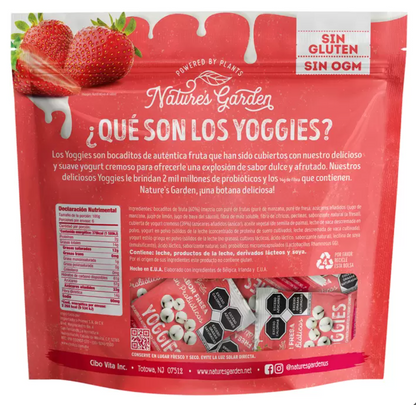 Natures Garden Yoggies de Fresa con Probióticos 600 grs - KOZ