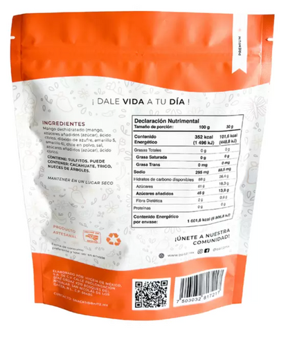 Baitz Mango Enchilado 455 grs - .