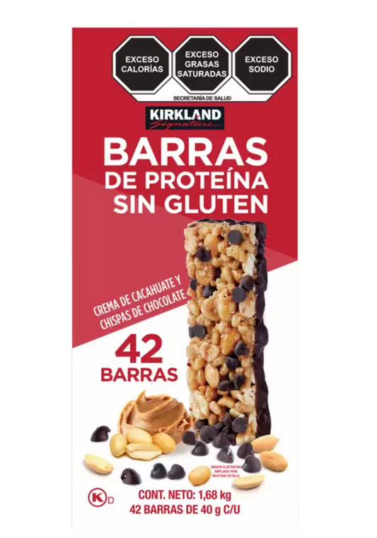 Kirkland Signature Barras de Proteína 42 piezas de 40 grs - .