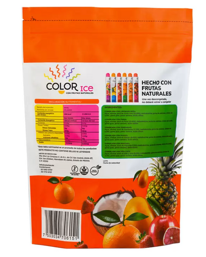 Color Ice Congeladas de Frutas 24 piezas de 44 ml - KOZ