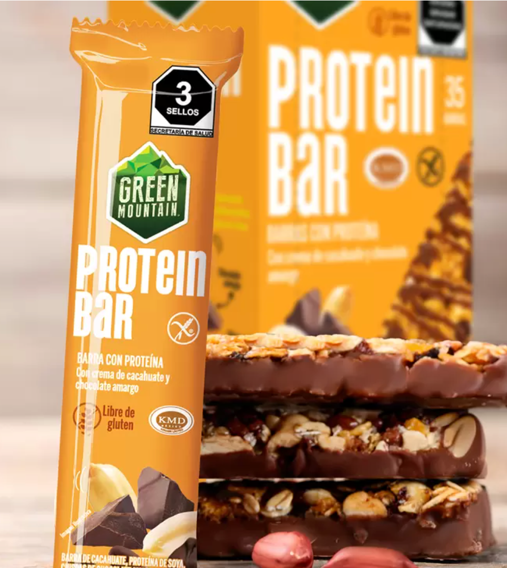 Green Mountain Barras con proteína 35 piezas de 40 grs - KOZ