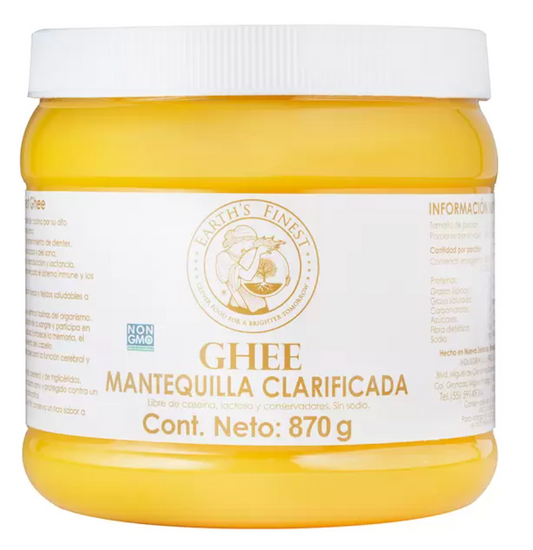 Earth's Finest Ghee Mantequilla Clarificada 870 grs - .