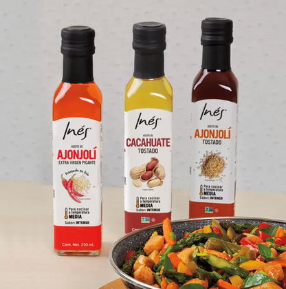 Inés Aceites Surtidos 3 piezas de 250 ml - KOZ
