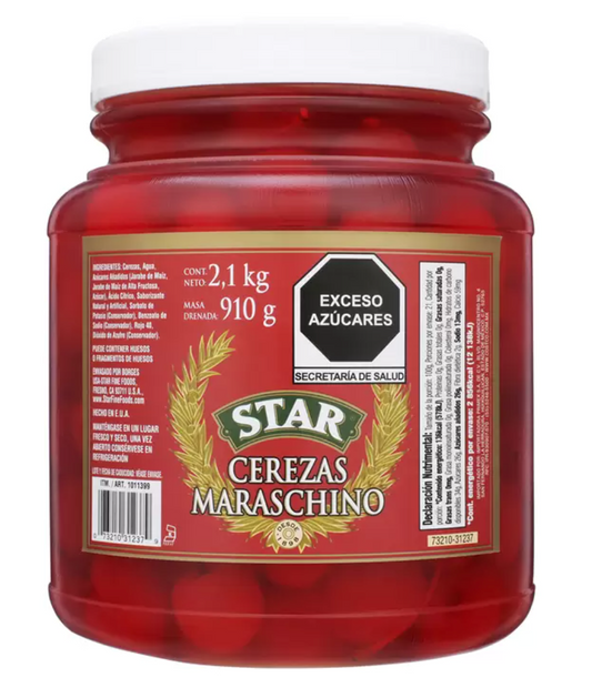 Star Cerezas Maraschino 2.1 kg - KOZ