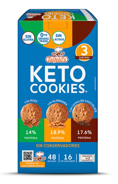 Taifelds Galletas Keto 480 grs - KOZ