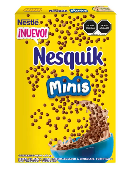 Nesquik Minis Cereal Sabor a Chocolate 1 kg - .